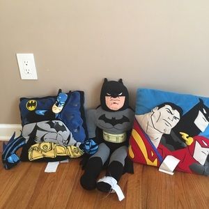 Batman pillows